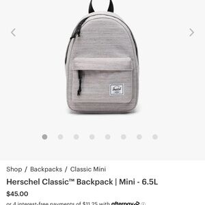 Mini Backpack